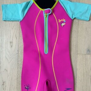 Speedo Kids Swim Suit - Pink and Blue